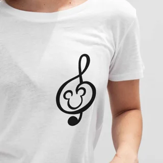 تیشرت میکی موس mickey note
