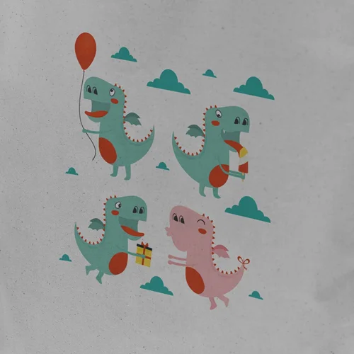 تت بگ t-rex party